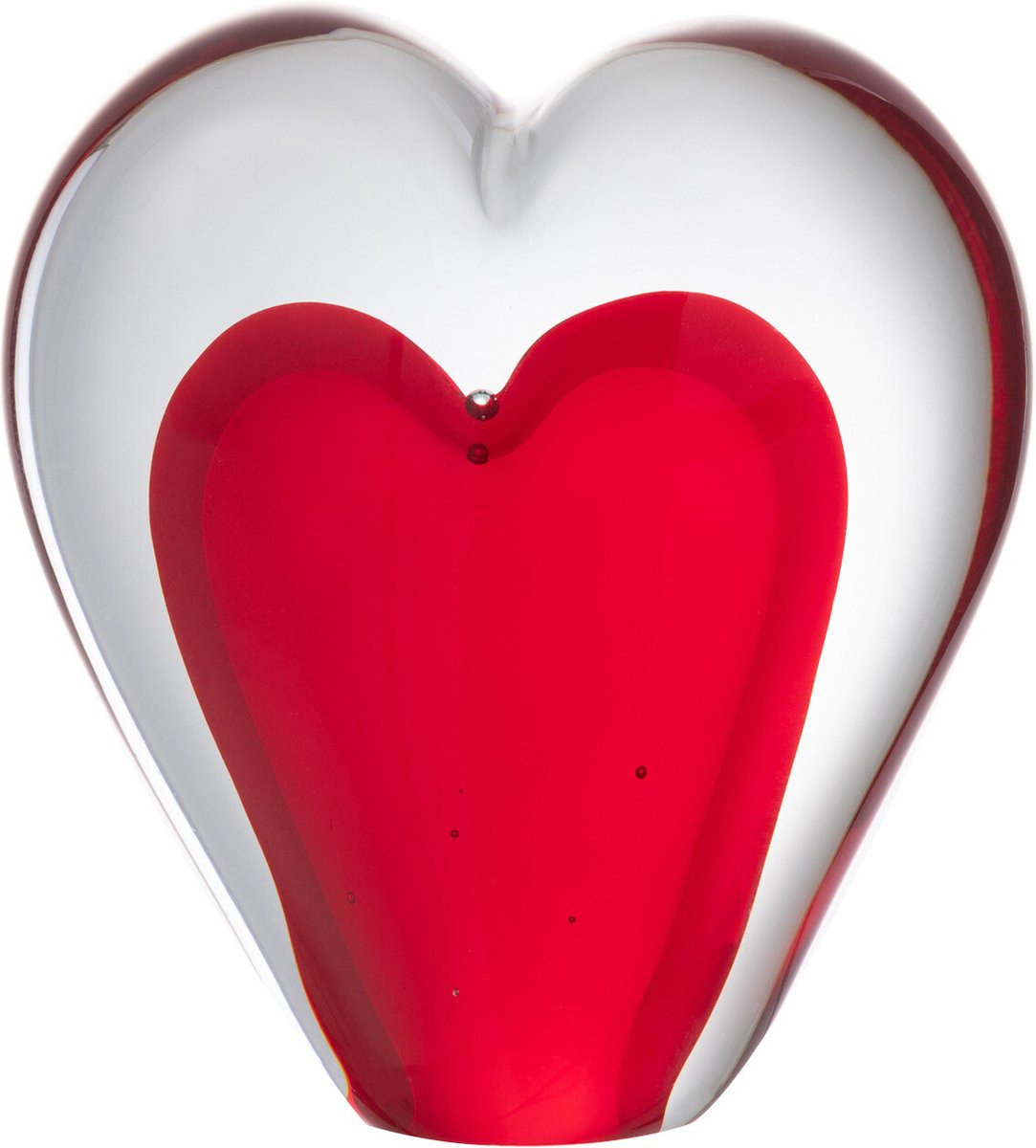 J-Line Glasen Papier Hart Staand - Rood