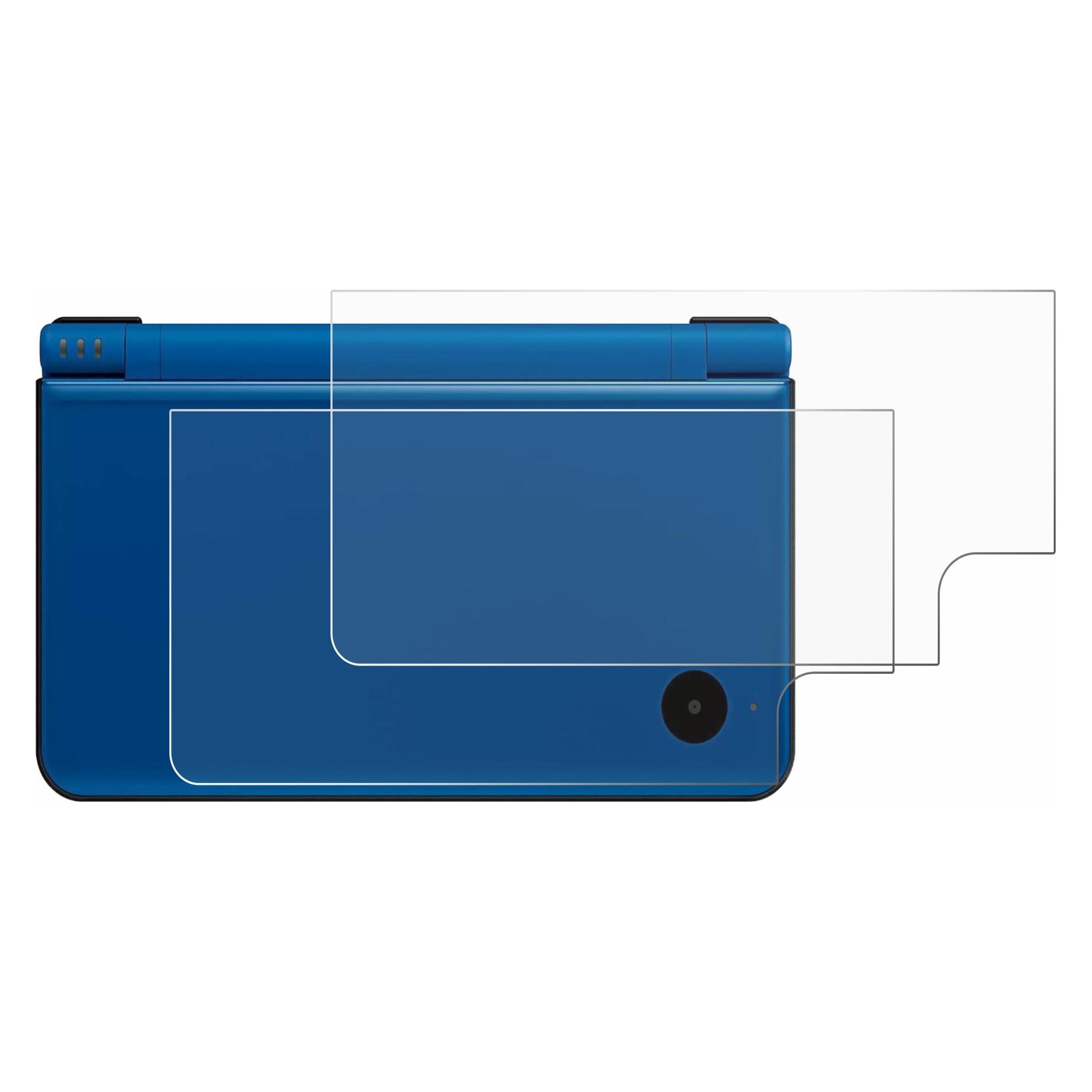 ScreenLeaf Schutzfolie für Nintendo DSi XL (Gehäuse) Displayschutz Display Schutz Folie Klar Transparent (6145235)