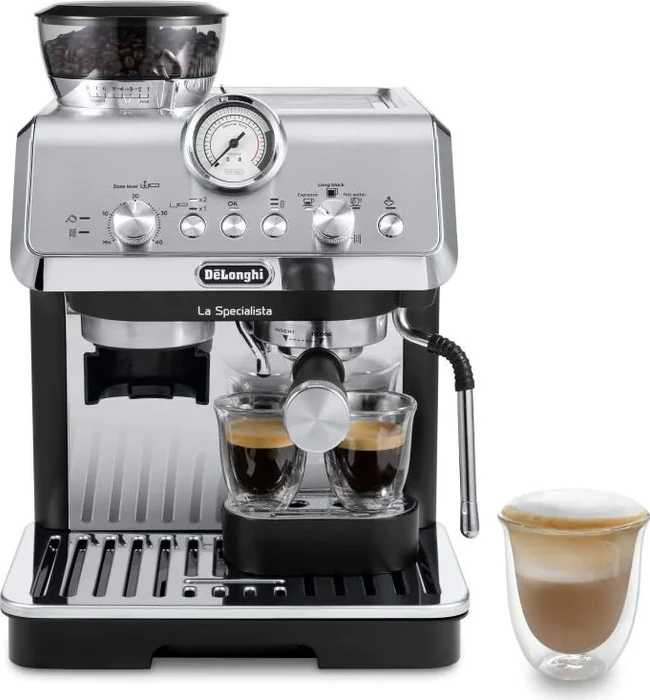 DeLonghi Siebträger La Specialista Arte EC9155.MB, edelstahl/schwarz