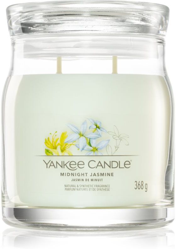 Yankee Candle Midnight Jasmine bougie parfumée I. Signature 368 g