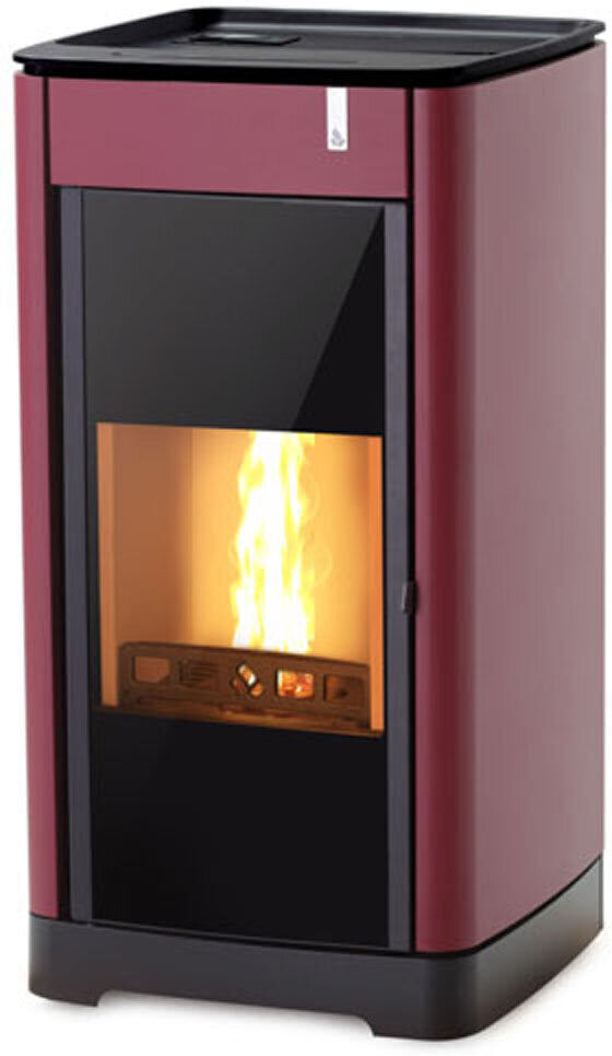 Girolami Furni 18 Bordeaux 18 kW Warmwasser-Mehrstoffofen + Warmwasser-Set