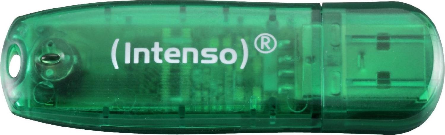 intenso 3502460 Pen Drive Memoria Usb 8gb Colore Verde - 3502460