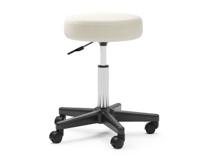 Rollhocker beige