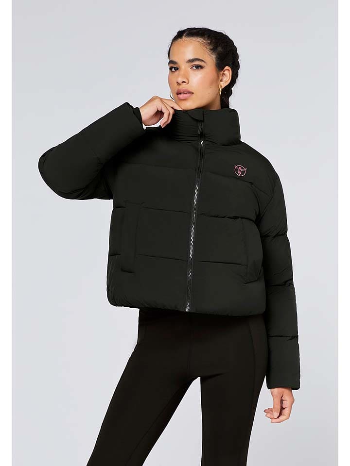 Chiemsee Steppjacke in Schwarz - L