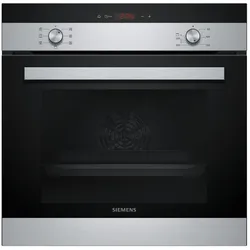Siemens HB113FBS1, Backofen Einbau, Schwarz, Silber