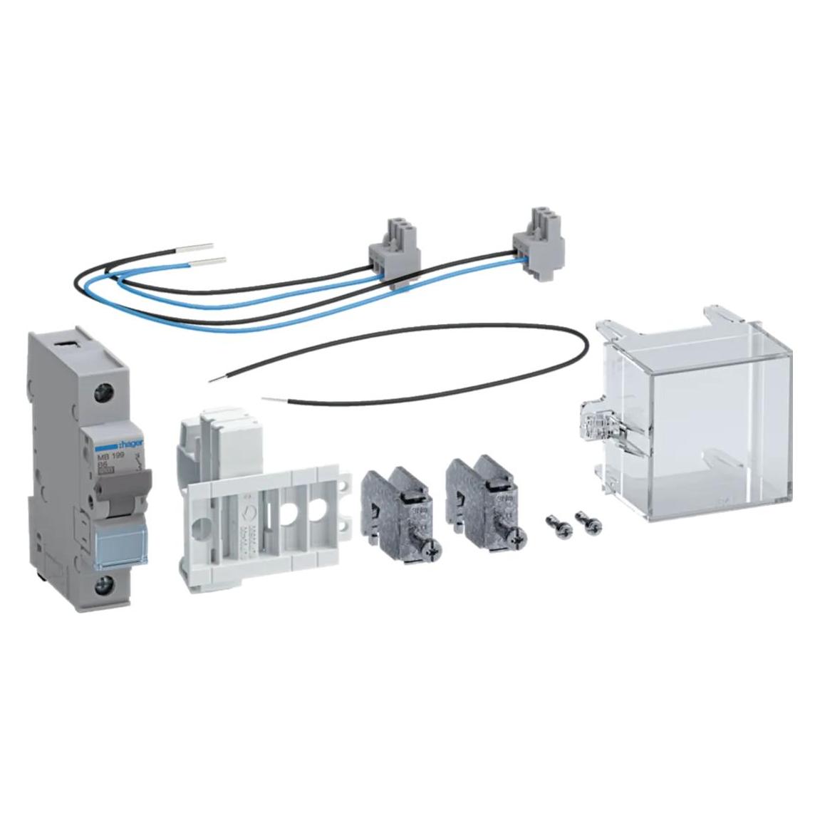 Hager Bestückungspaket f.Spgs- ZY5N2LS versorgung APZ/RfZ H1400 LS 6A im NAR (ZY5N2LS)