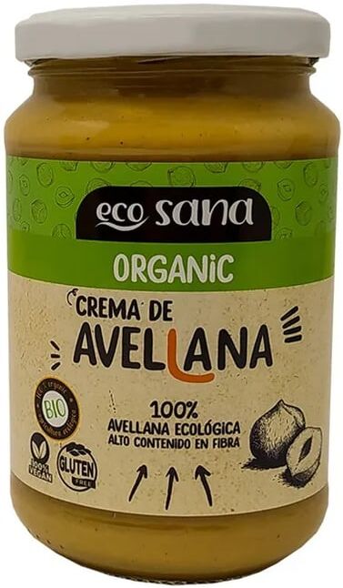 Ecosana Creme De Avelã Orgânica 350g Avelã