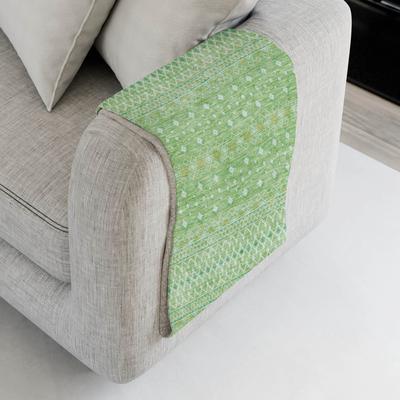 Addison Rugs Premium Machine Washable Boho Moroccan Sherpa Throw Blanket