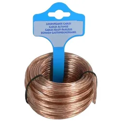 25m Lautsprecher Boxen Kabel 2x 0,50 mm2 Hifi Stereo