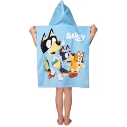 COFI 1453 Bluey Badeponcho für Kinder - 100% Baumwolle