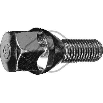 METALCAUCHO Radschraube 05437 vorne und hinten für RENAULT DACIA NISSAN