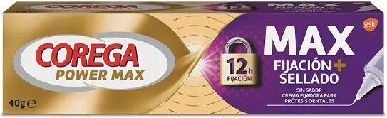 Corega Sealing Maximo Crema Fijadora de Prótesis 40g