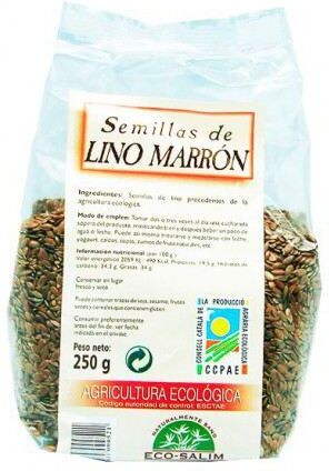 ECO SALIM Braunes Öko-Leinen 250 gr 250 gr