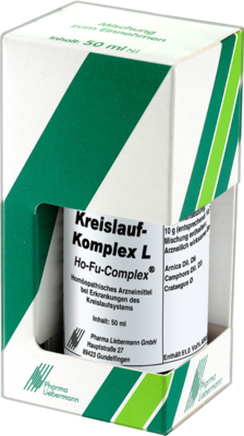 Pharma Liebermann GmbH KREISLAUF KOMPLEX L Ho-Fu-Complex Tropfen 30 ml 01742353