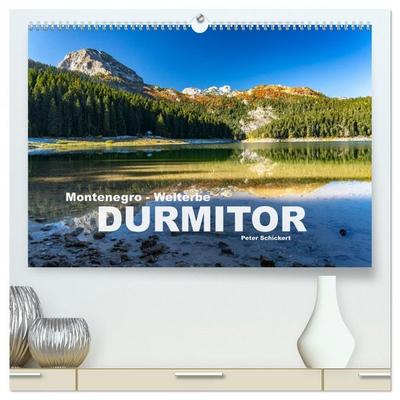 Montenegro - Welterbe Durmitor (hochwertiger Premium Wandkalender 2026 DIN A2 quer), Kunstdruck in Hochglanz