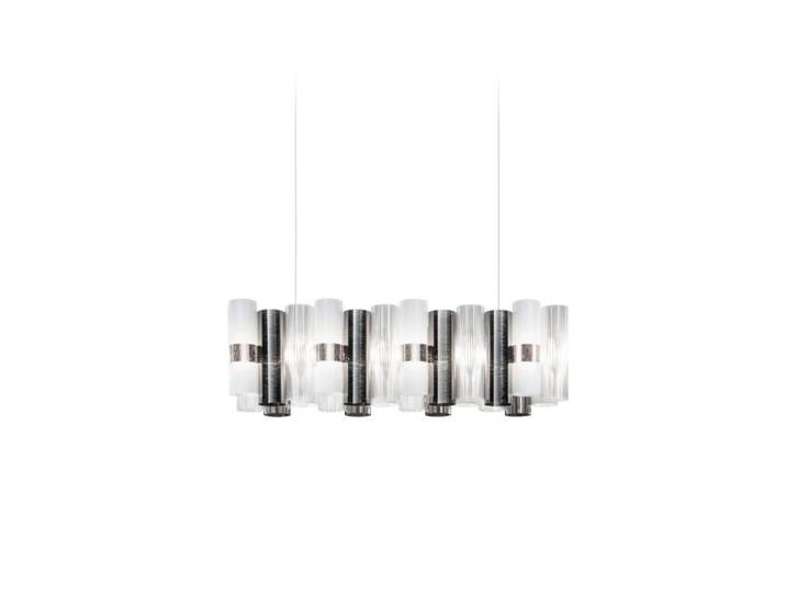 Slamp Pendelleuchte La Lollo Suspension - Pewter , 100 Glamour,
