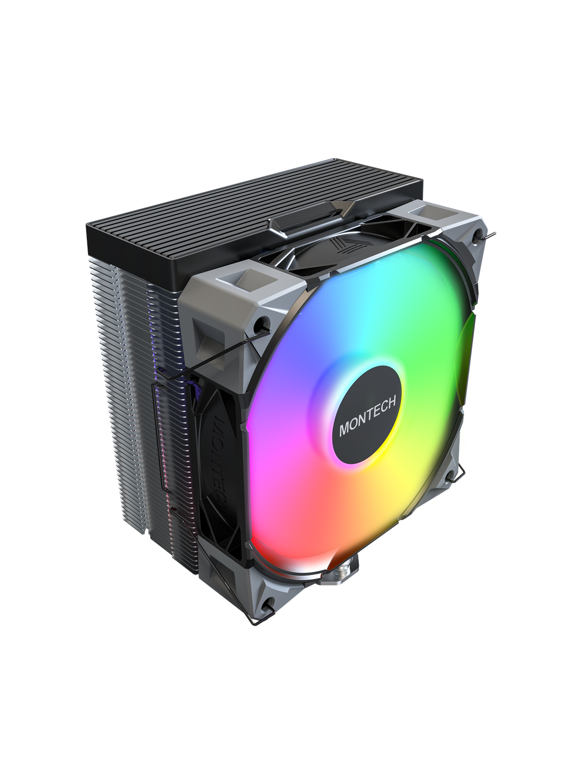 Montech NX400 ARGB - Black - CPU-Luftkühler - Max 35 dBA