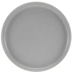 6er-Set CreaTable Speiseteller Uno Ø 28 cm Steinzeug Grau
