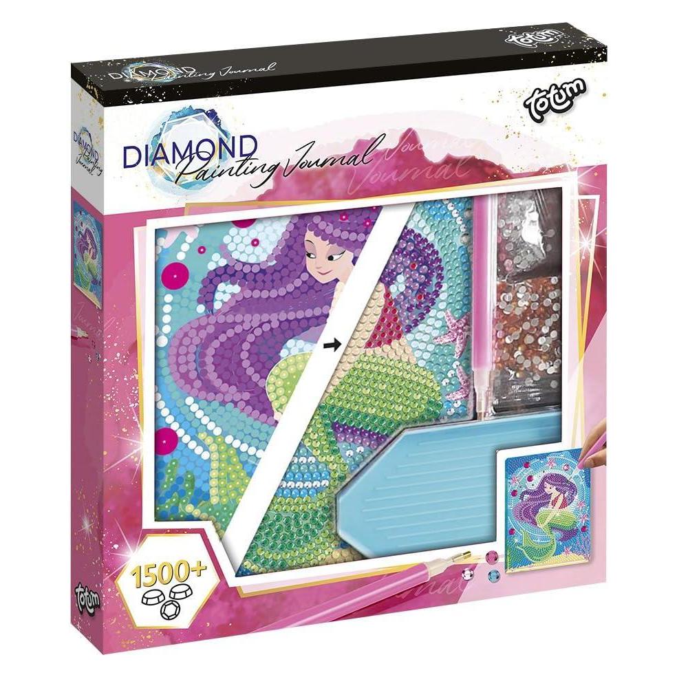 Totum Diamond Painting Notizbuch Meerjungfrau (46387333)