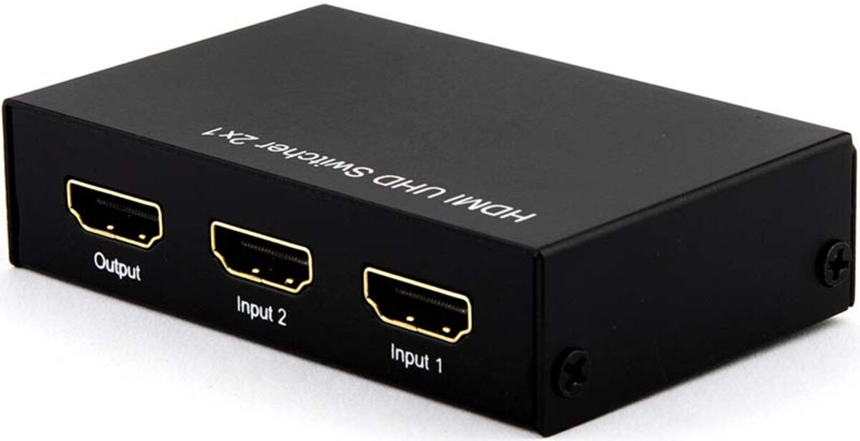 e+p HDMI-Umschalter 2-fach UHD 21 (000481070000)