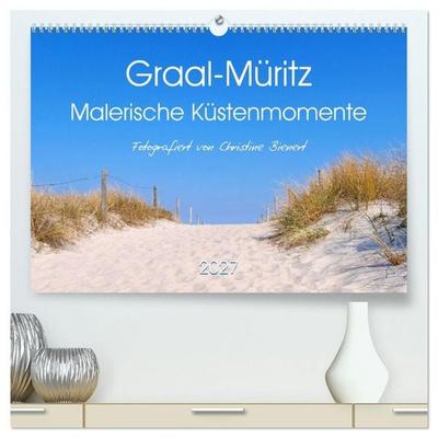 Graal-Müritz, Malerische Küstenmomente (hochwertiger Premium Wandkalender 2027 DIN A2 quer), Kunstdruck in Hochglanz