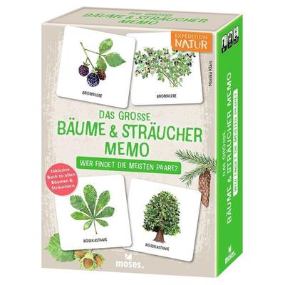 Das große Bäume & Sträucher Memo - Wer findet die meisten Paare?