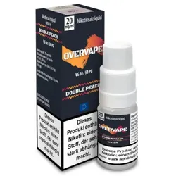 Overvape Double Peach NicSalt Liquid