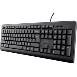 Trust TK-150 Tastatur - Schwarz DE