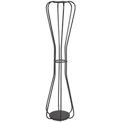 GARDEROBENSTÄNDER Metall schwarz 165 cm Ordway