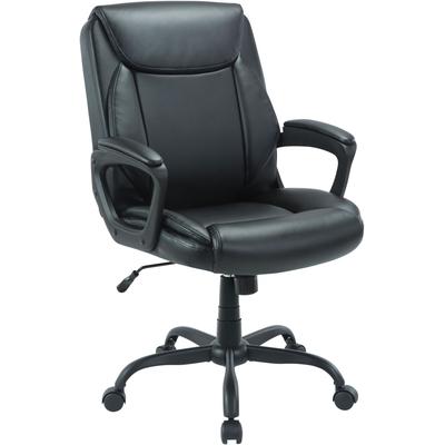 Chefsessel OTTO HOME "DARKLEY", schwarz, B:64cm T:71cm, Stühle, Bürostuhl, komfortable Polsterung, Wippfunktion