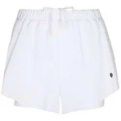 Björn Borg, Damen, Sporthose, Tennisshorts ACE 2in1 (L), Weiss