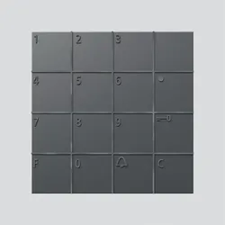 Siedle&amp;Söhne Codeschloss-Modul COM 611-02 DG