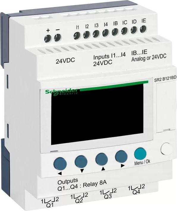 Schneider Electric SPS-besturingsmodule SR2 B121BD, 24 V/DC