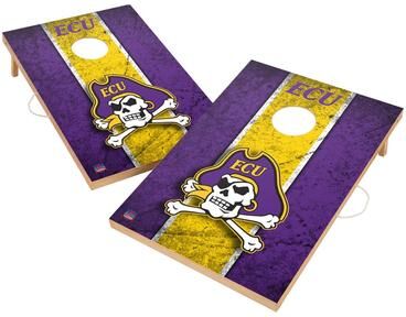 Skip's Garage ECU Pirates 2x4 Tailgate Cornhole Boards
