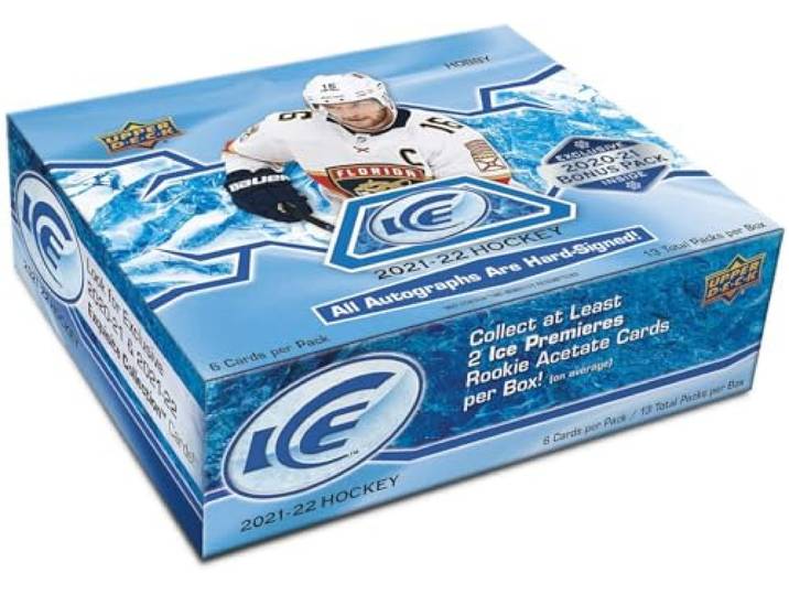 Upper Deck 2021-2022 NHL Ice Hockey Hobby Box