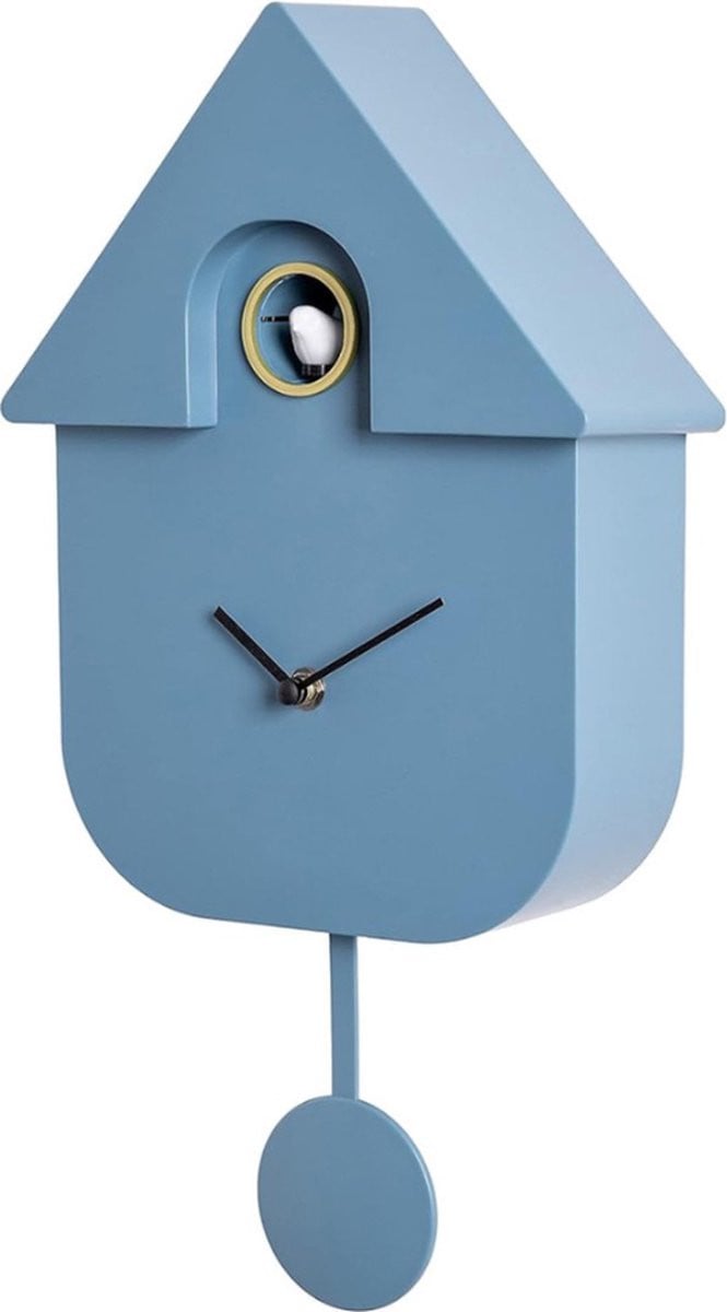 Moderne houten koekoeksklok voor wandmontage