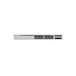 Cisco CATALYST 9200L 24-PORT POE+ (24 Ports), Netzwerk Switch, Grau