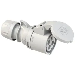 PCE 214-1 CEE-Kupplung 16A 4p 1h IP44/IP54 SHARK 2141