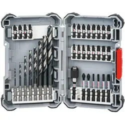 Bosch Professional Zubehör, Bits, 35-tlg. Impact Control HSS-Bohrer- und Schrauberbit-Set