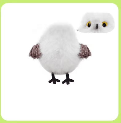 Inspire Curations SkyChirp Interactive Flying Bird Cat Toy white Tit