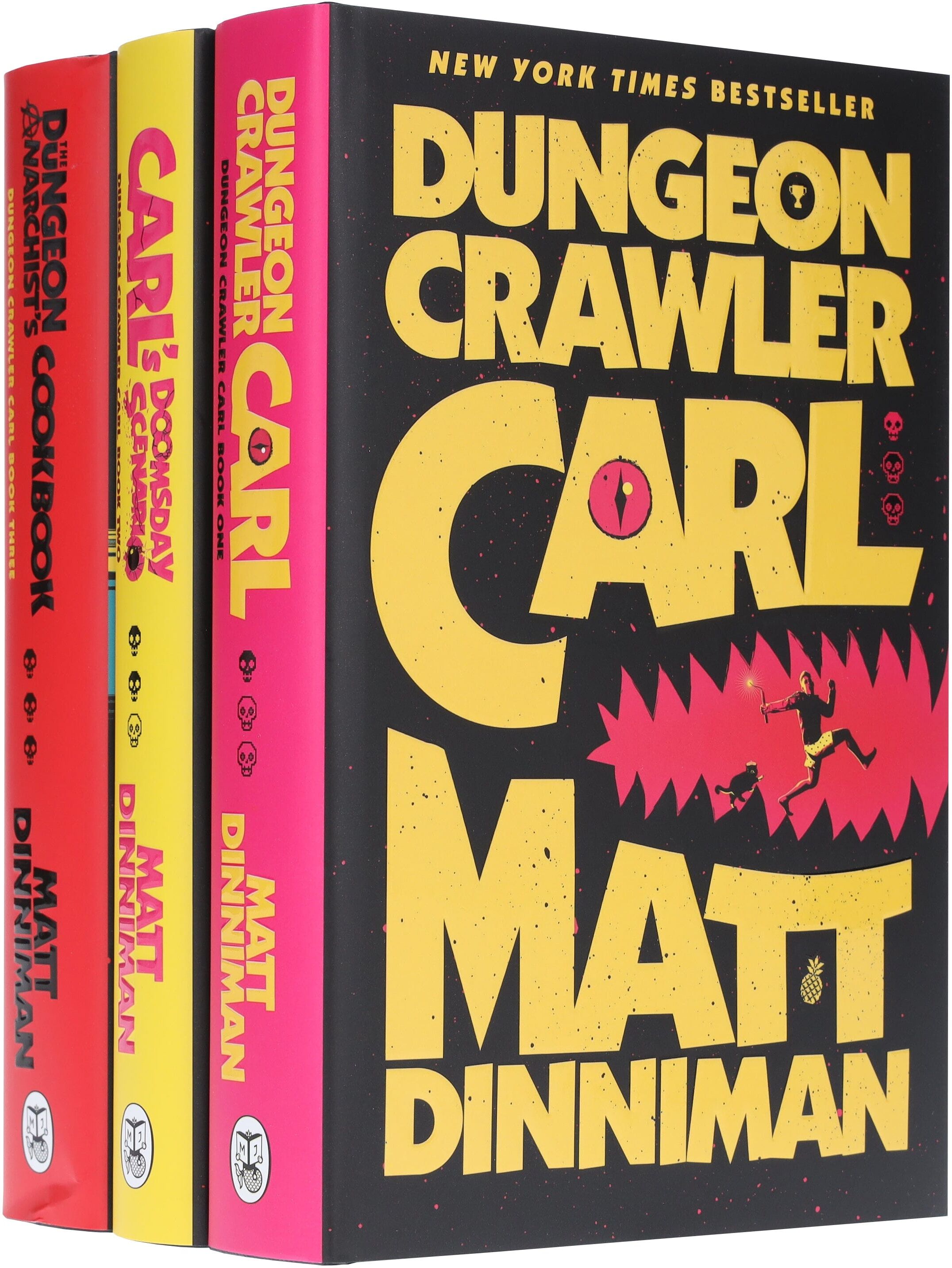 Dungeon Crawler Carl Series (Book 1-3) by Matt Dinniman 3 Books Collection Set - Fiction - Hardback Penguin Random House