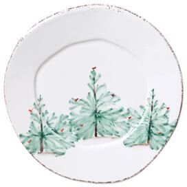 Vietri Melamine Lastra Holiday Salad Plate