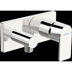 HANSA HANSASTELA Fertigset Duscharmatur Einhebelmischer, Wandanschlussbogen, 44569573