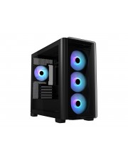 ASUS A23 PLUS microATX Seitenteil mit Fenster gehärtetes Glas keine Spannungsversorgung Schwarz USB/Audio (90DC00K0-B19010)