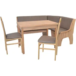 möbel direkt online 4tlg. Eckbankgruppe 125x165 cm Schenkelmaß