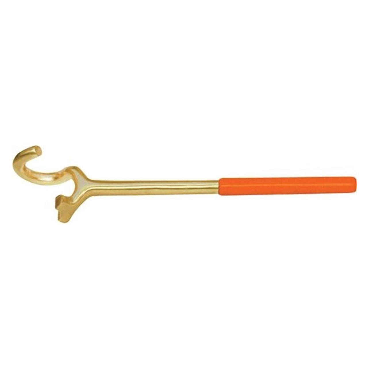 Bahco Langer 36-mm-Ventilschlüssel aus Aluminiumbronze, funkenfrei, 370 mm (36 mm) (NS202-350)
