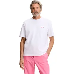 J. LINDEBERG T-Shirt 30Y Hale Unisex, weiss
