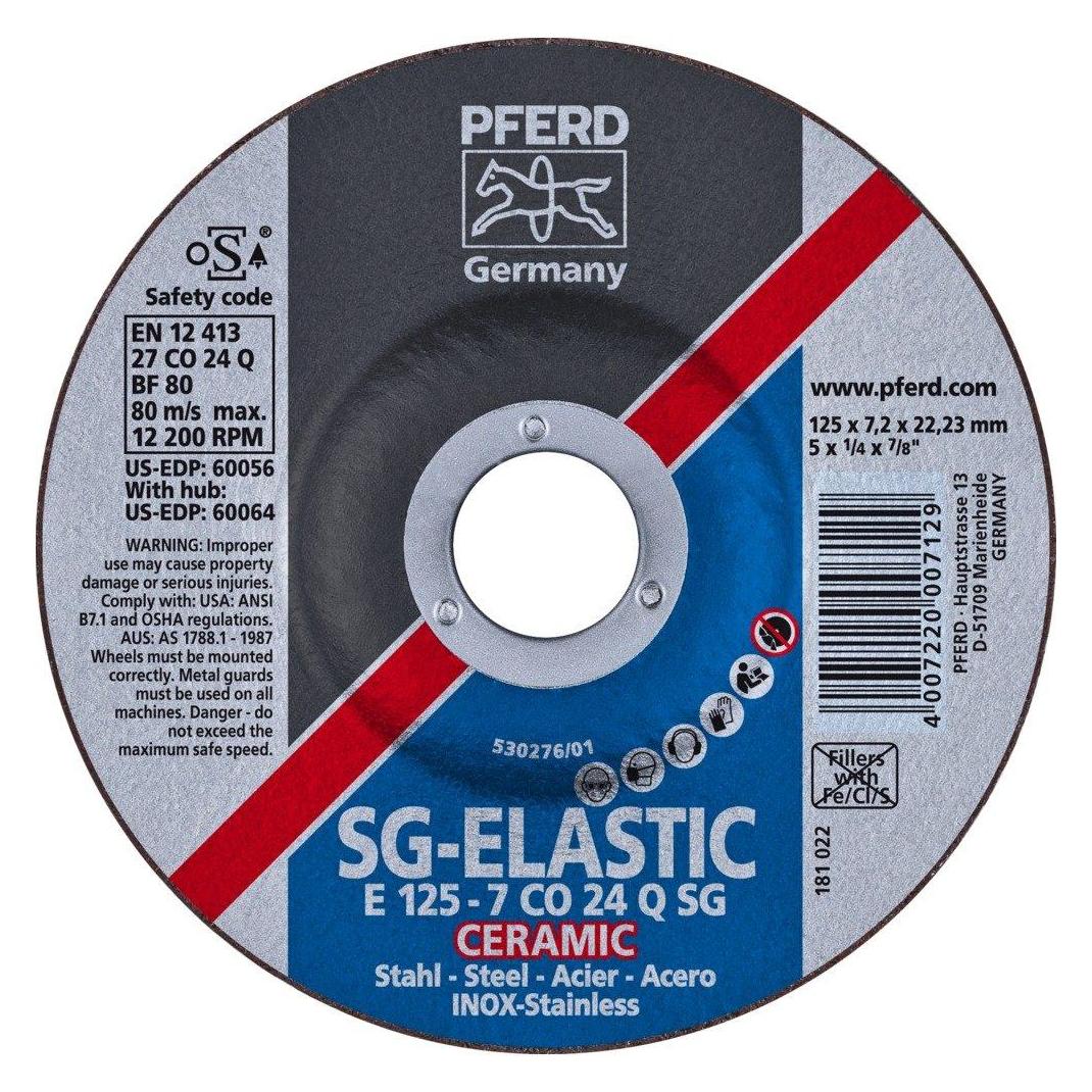 Pferd Schruppscheibe CERAMIC SGP STEELOX (62212300)