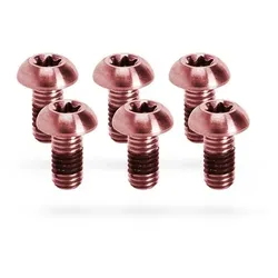 KOGEL BEARINGS Titanschrauben Set für Bremsscheibe | M5x10 rosé