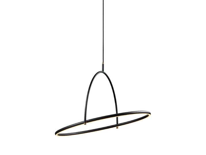 LED Design Pendellampe Tilt Schwarz Halo Design